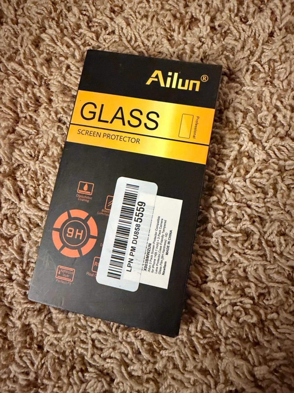 Ailun Tempered Glass Screen Protector for iPhone 14 -6.1in
